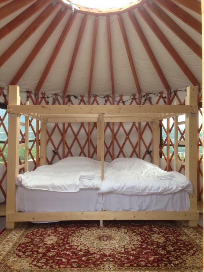 מלון Akaigawa The Yurts At Margo'S Garden, Kiroro מראה חיצוני תמונה